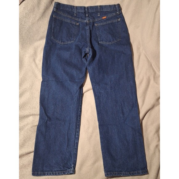 RUSTLER Jeans - Men 36x30 87619PW -  Blue Straight Leg - Picture 8 of 9